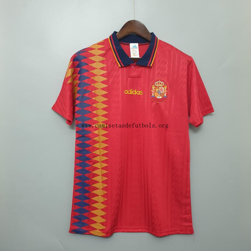 Camiseta Retro España Primera Equipación 1994 Preciaso maravilloso
