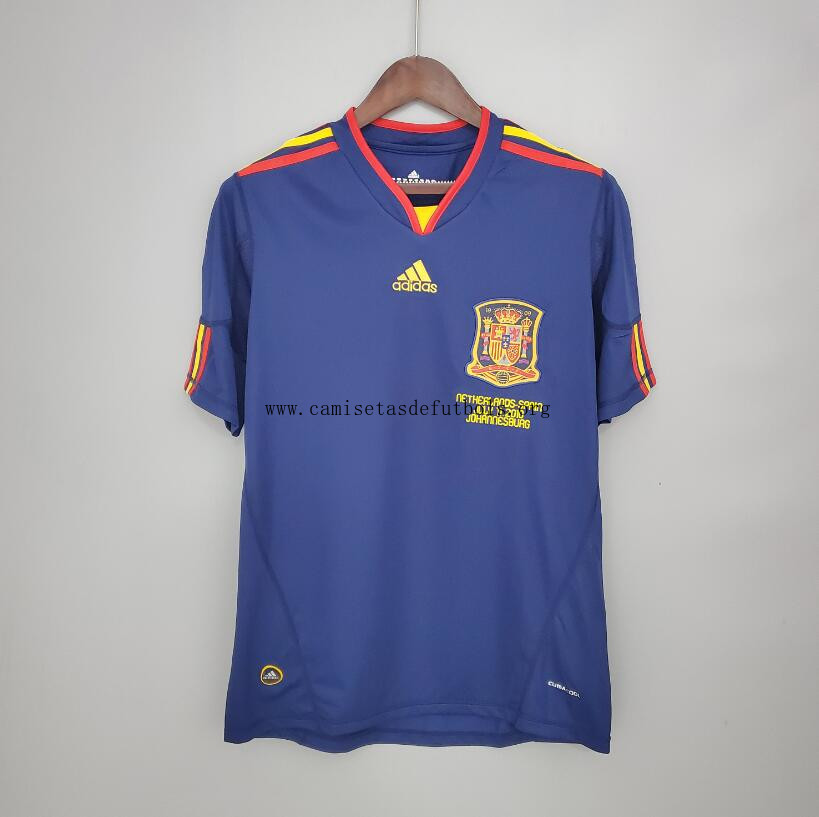 Camiseta Retro España Segunda Equipación 2010 Gangaza insuperable