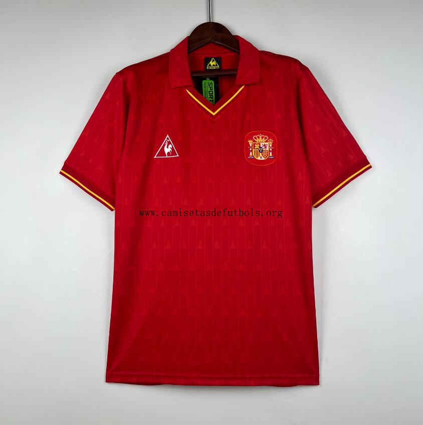 Camiseta Retro España Primera Equipación 88/91 Oferta inmejorable hasta fin de existencias