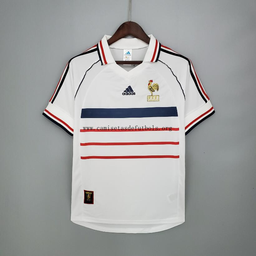 Camiseta Retro Francia Segunda Equipación 1998 ¡¡Menudo/a insuperable saldazo de campeonato!