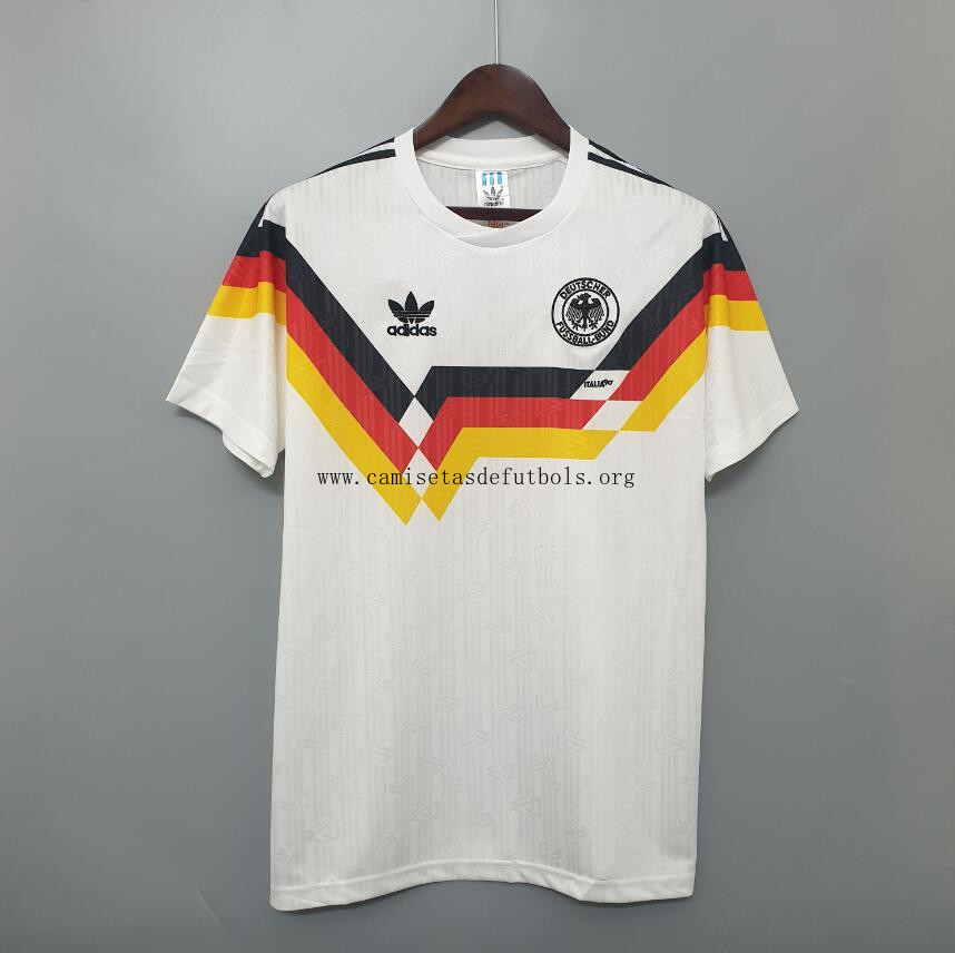 Camiseta Retro Alemania Primera Equipación 1990 ¡¡Qué descuentazo, aprovéchalo!