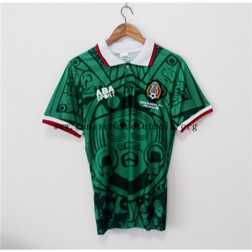 Camiseta México 1ª Equipación 1998 ¡¡Qué rebajón, llévatelo!