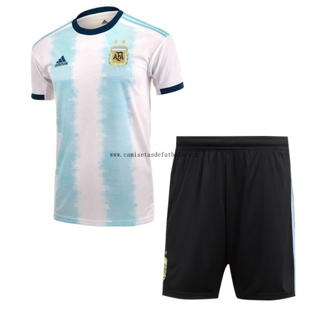 Camiseta Argentina 1ª Equipación 2019 Niño Kit Chollazo, pide ahora