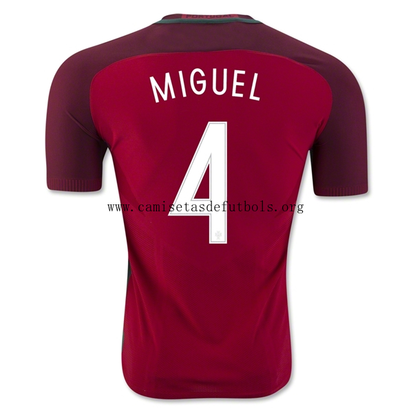 CAMISETA Portugal 2016 MIGUEL Authentic PRIMERA EQUIPACIÓN Rebajón, atrapa
