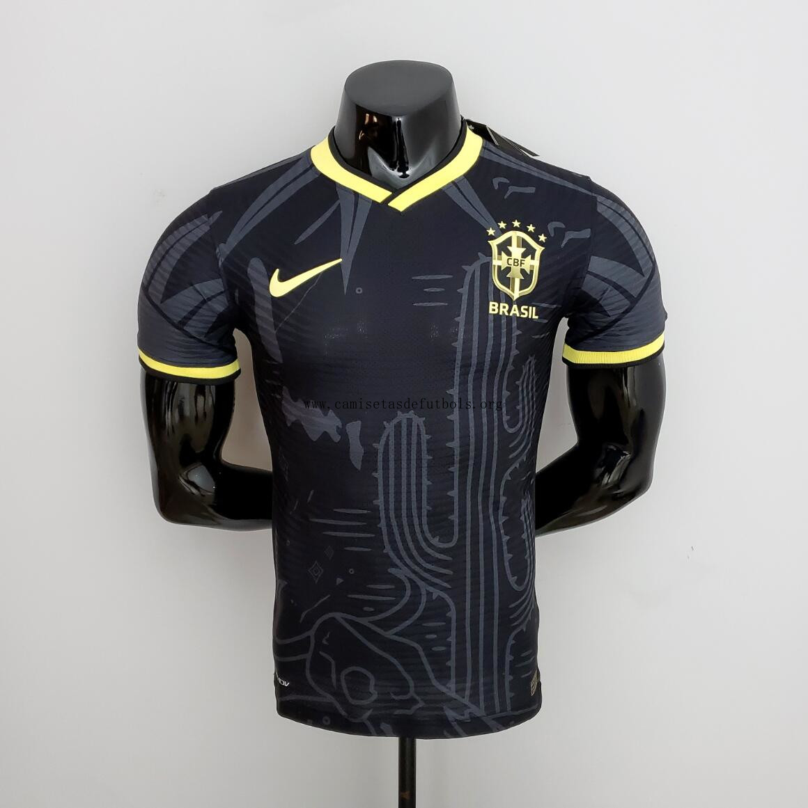 Camiseta 2022 Brasil Negro Descuentazo fantástico sin competencia