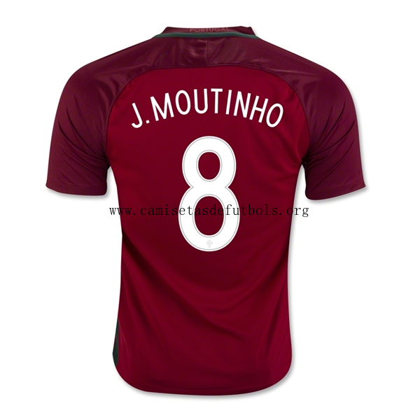CAMISETA Portugal 2016 J. MOUTINHO PRIMERA EQUIPACIÓN Insuperable descuentazo, agarra por tiempo limitado