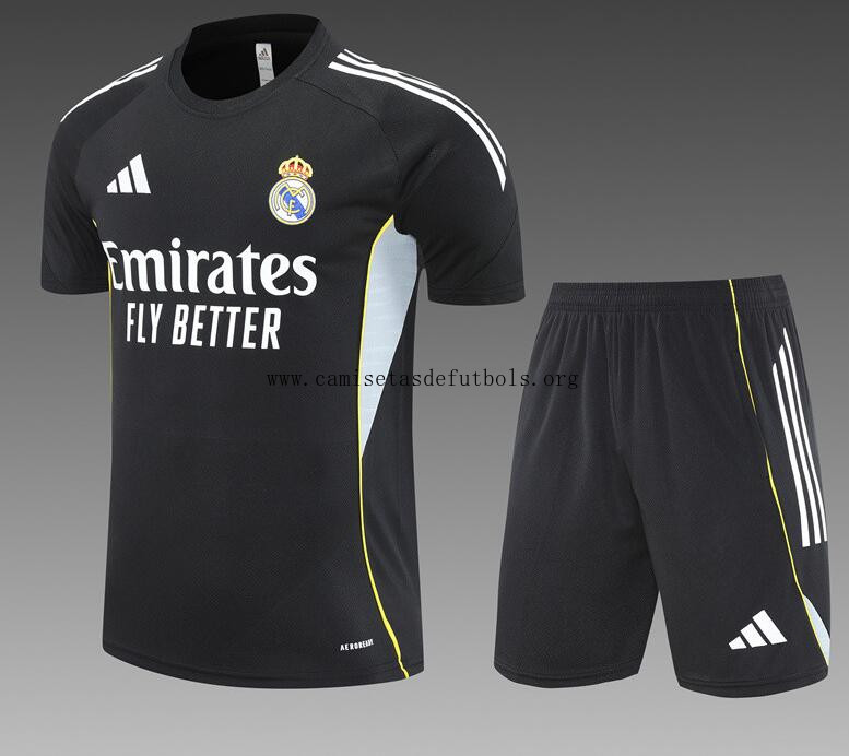 Camiseta Real Madrid Negro (Hombre/Niño) 25/26 + Pantalones No lo dejes escapar en toda la red