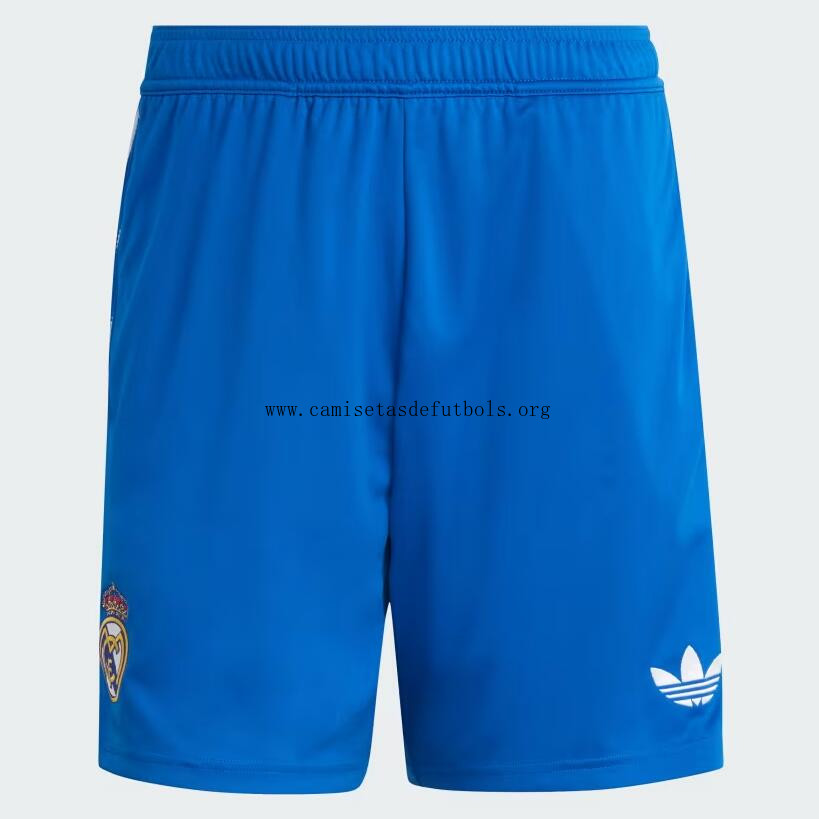 Pantalón Corto Real Madrid 3ª Equipación 25/26 (Hombre/Niño) Liquidación inmejorable de fábrica