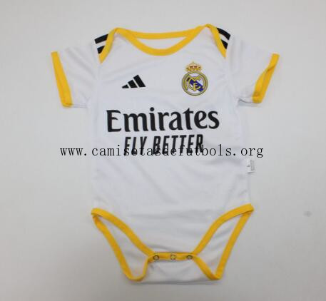 Miniconjunto Baby Real Madrid 25/26 Formidable ofertón, no lo dejes escapar solo hoy