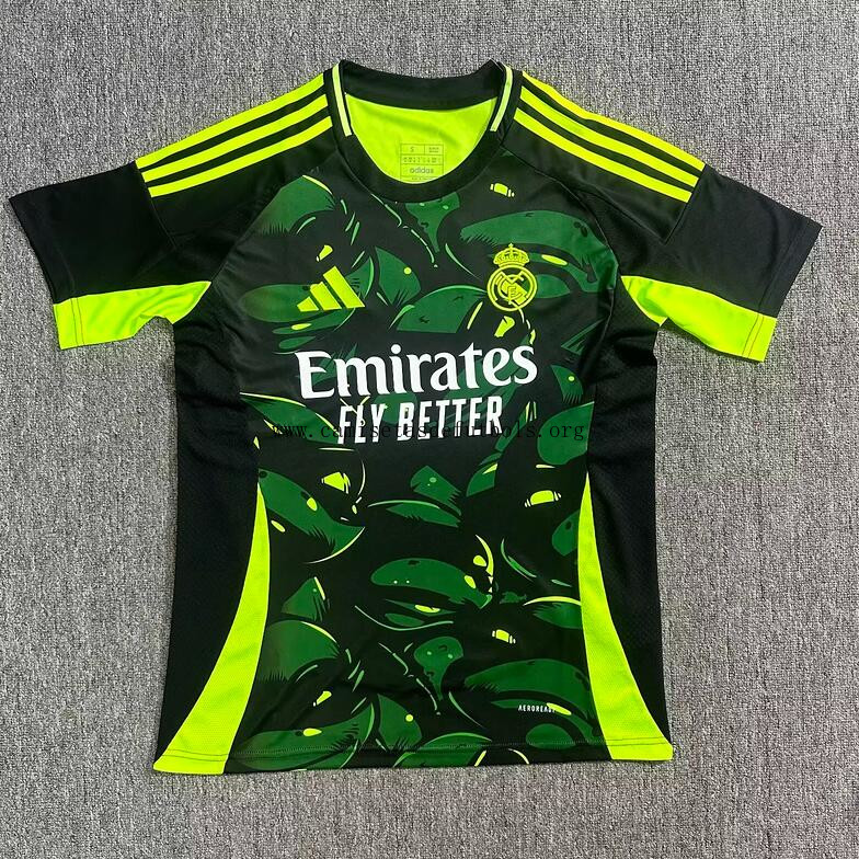 Camiseta Real M-adrid Versión Especial Verde 24/25 Rebajón sensacional