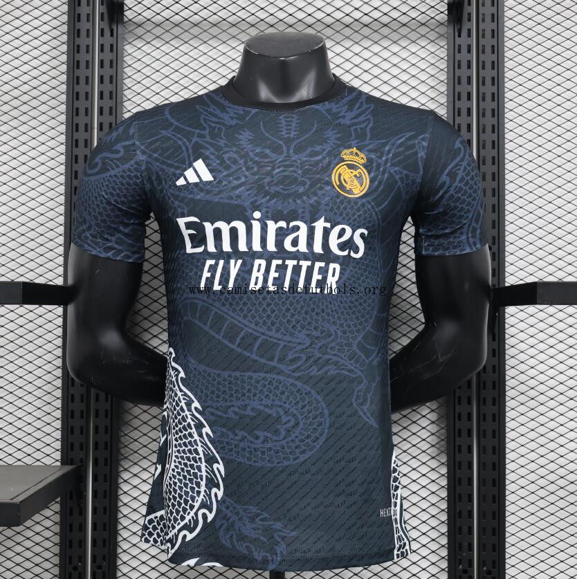 Camiseta Real Madrid Edición Especial 24/25 NEGRA Liquidación barato