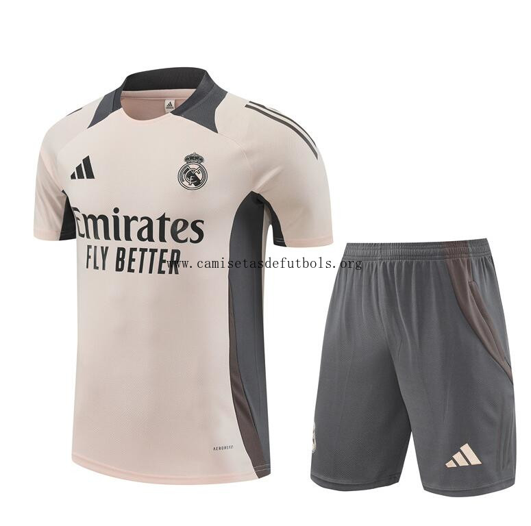 Camiseta Real Madrid (Hombre/Niño) Pre-Match 2024/25 + Pantalones Preciaco increíble
