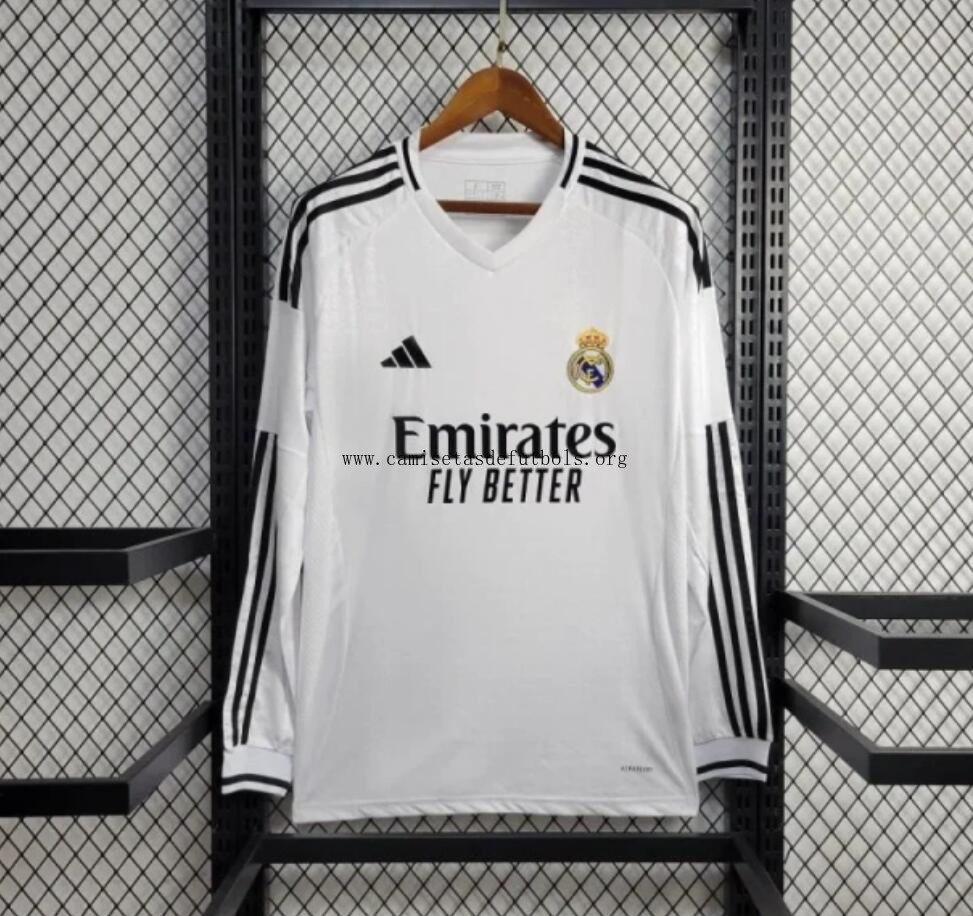 Camiseta Real Madrid Primera Equipación 24/25 ML Preciaso celestial