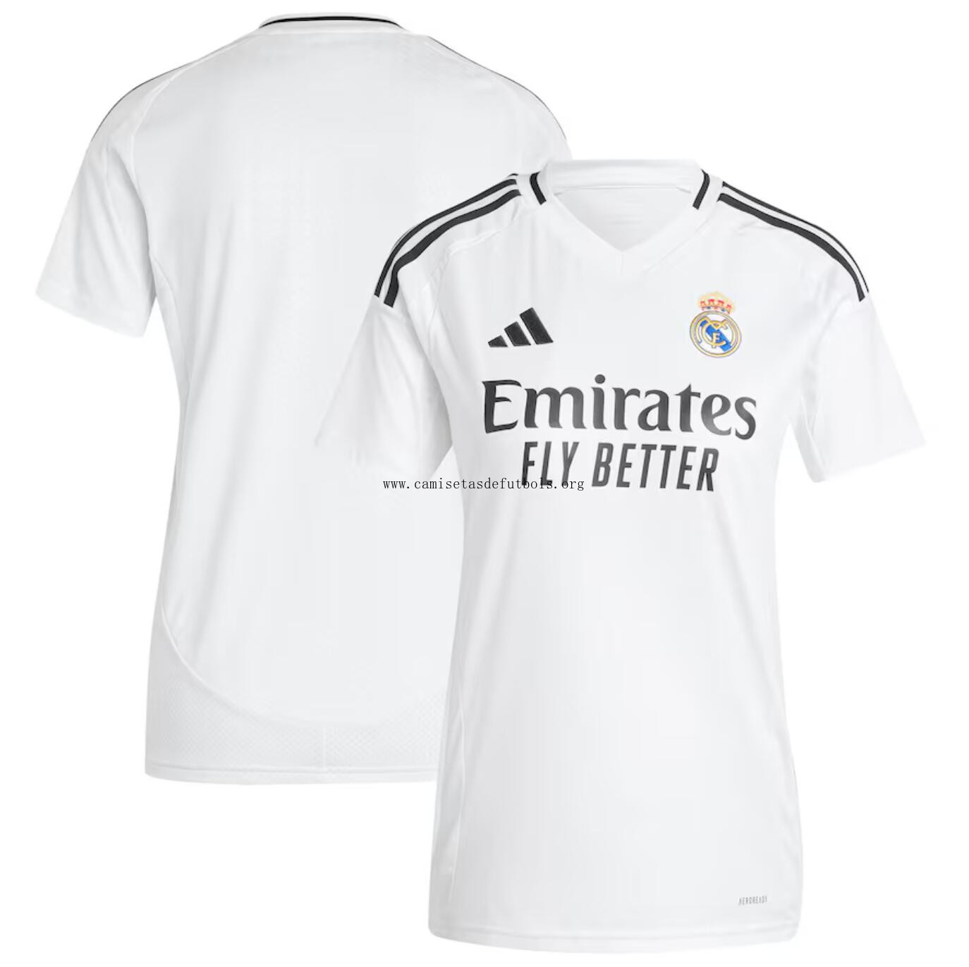 Camiseta Real Madrid Primera Equipación 24/25 Mujer ¡¡Cómo transparente chollazo en todo el mercado!