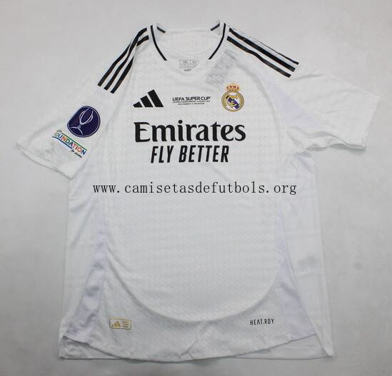 Camiseta Real Madrid EURO SUPER CUP 24/25 Preciaso, atrapa