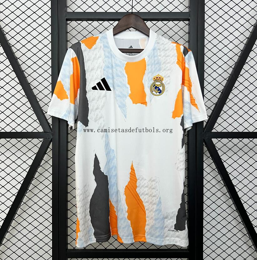 Camiseta Real Madrid Pre-Match 2024/25 ¡¡Cómo soberbio ahorro sin intermediarios!
