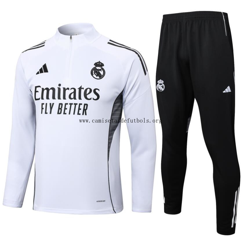 Chandals Real Madrid (Hombre/Niño) 25/26 Blanco + Pantalones Simbólico saldazo, gasta menos calidad asegurada