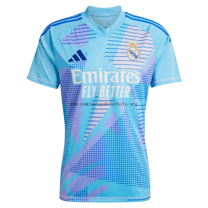 Camiseta Real Madrid Portero Azul 24/25 Alucinante rebaja, no lo pienses solo hoy
