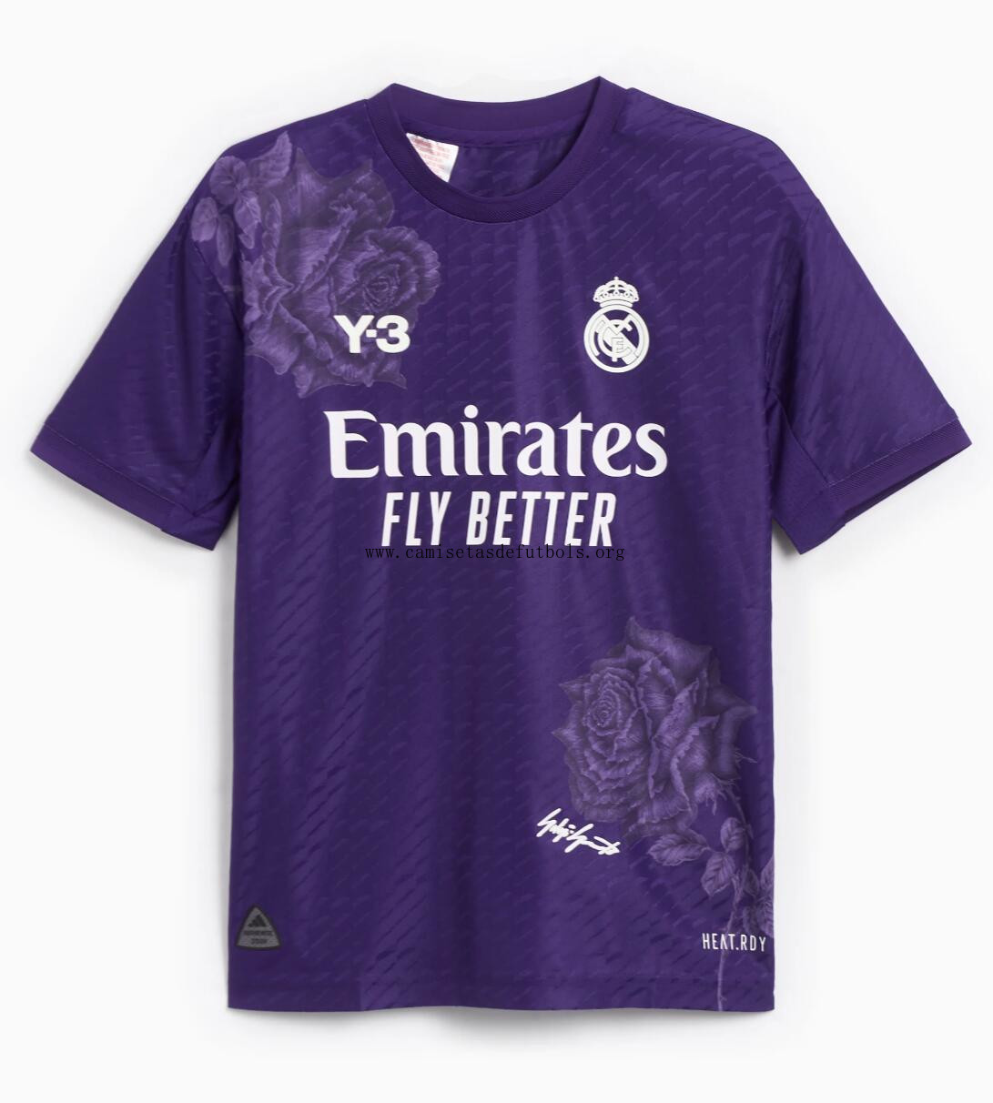 Camiseta Y-3 Cuarta Equipación Morada 24/25 Niño ¡¡Menudo/a justo precio de risa!