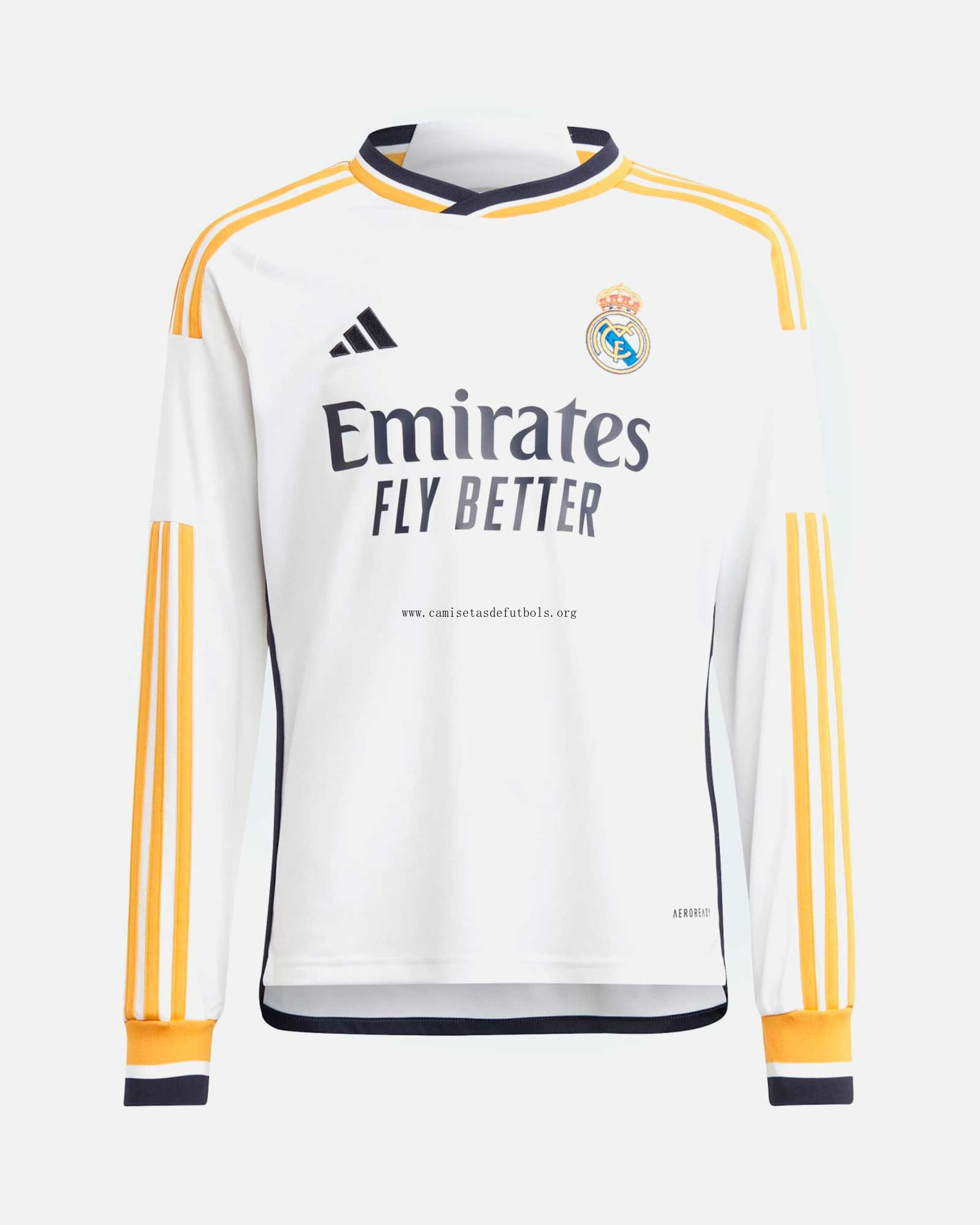 Camiseta de manga larga 1ª Real Madrid 2023/2024 Niño Chollazo brutal