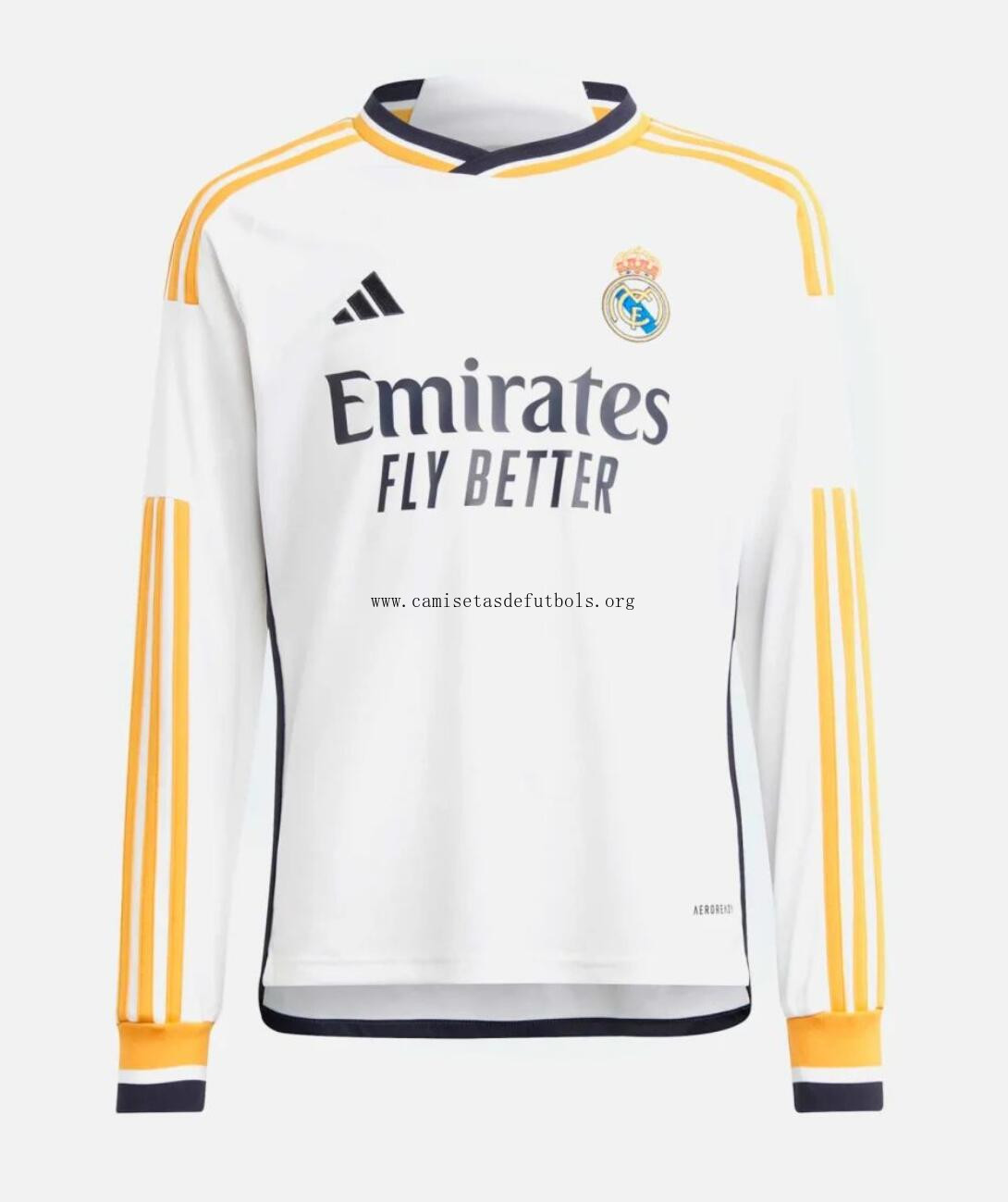 Camiseta Manga Larga 1ª Real Madrid 2023/2024 Hombre Ahorro fantástico