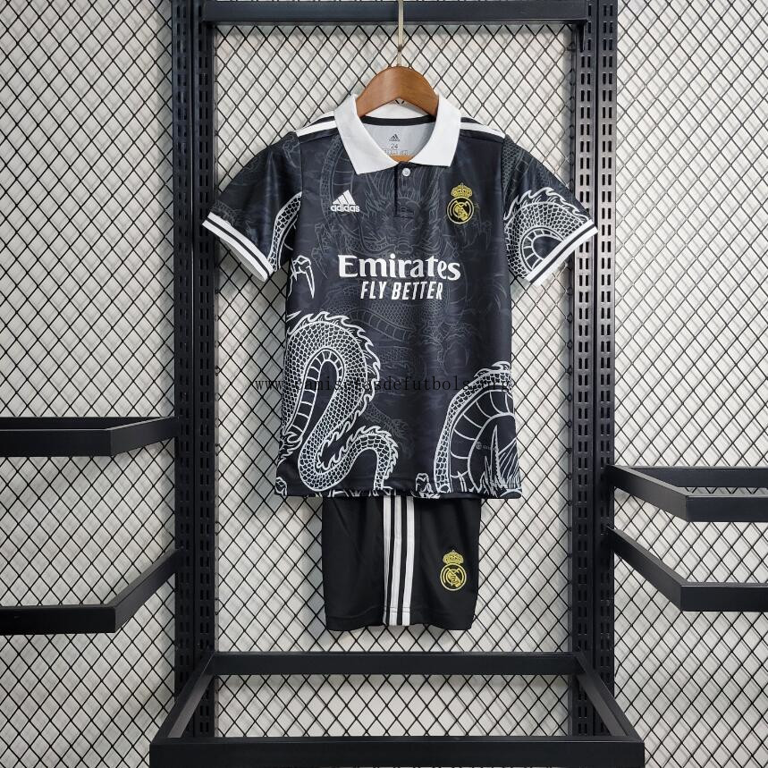 Camiseta Real Madrid 23/24 Edición Especial Negro Niño ¡¡Ni te imaginas formidable chollazo de fábrica!