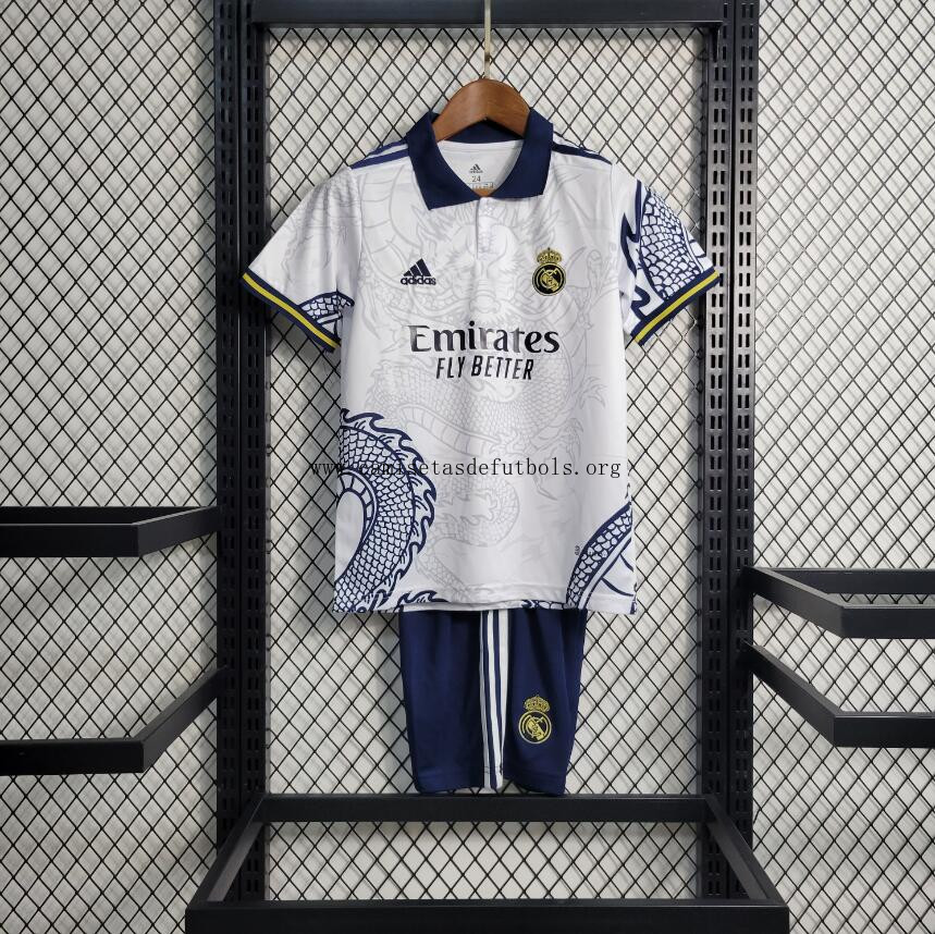 Camiseta 22/23 Real Madrid Dragón Chino Niño Barato ahorro, activa sin intermediarios
