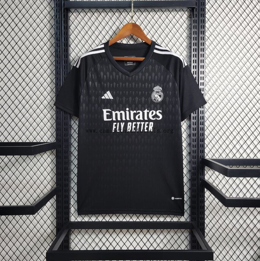 Camiseta Portero Real Madrid Negro 23/24 Fabuloso ahorro, reserva de infarto