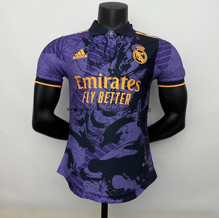 Camiseta Real Madrid 23/24 Edición Especial Morado ¡¡Vaya bestial liquidación de la temporada!