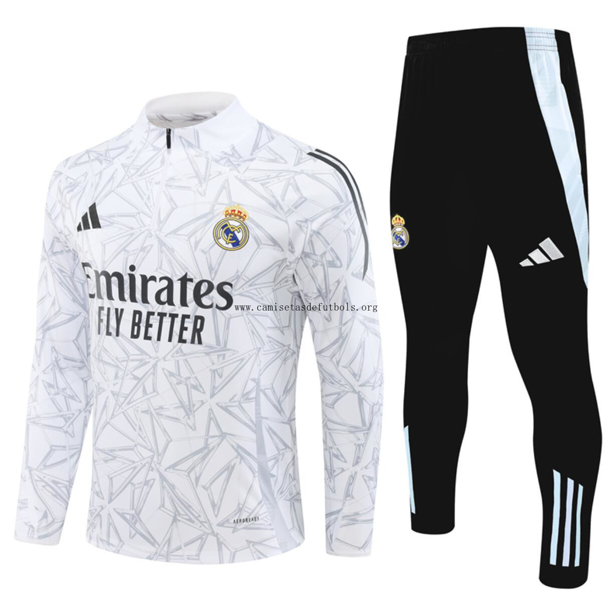 Sudadera Fc Real Madrid Training 24/25 (Hombre/Niño) + Pantalones Aprovéchala ya este ofertón sensacional