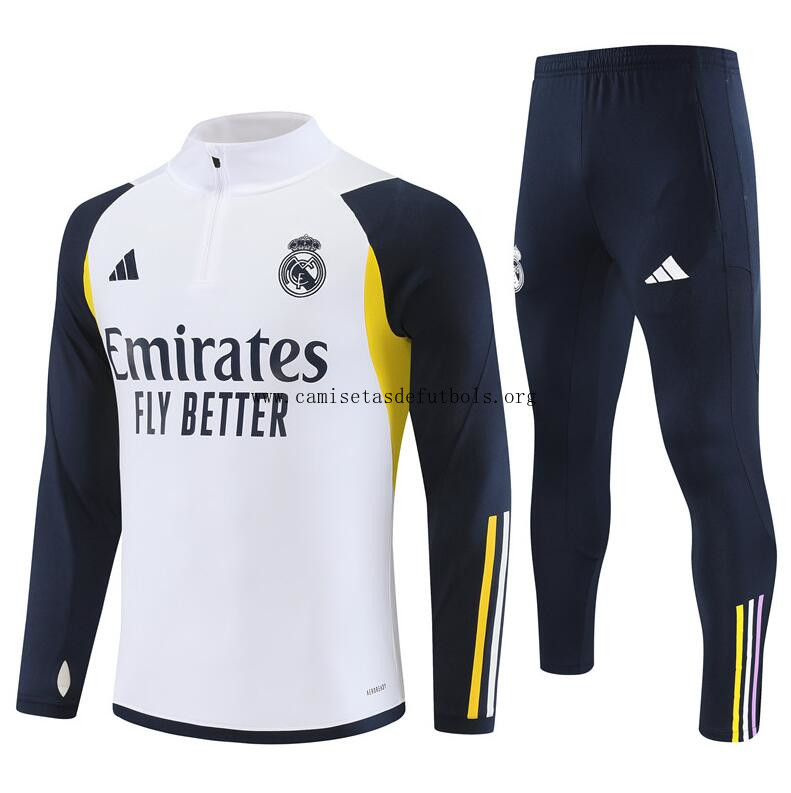 Sudadera Fc Real Madrid 2023/2024 (Hombre/Niño) + Pantalones ¡¡Qué bicoca, corre a por él!