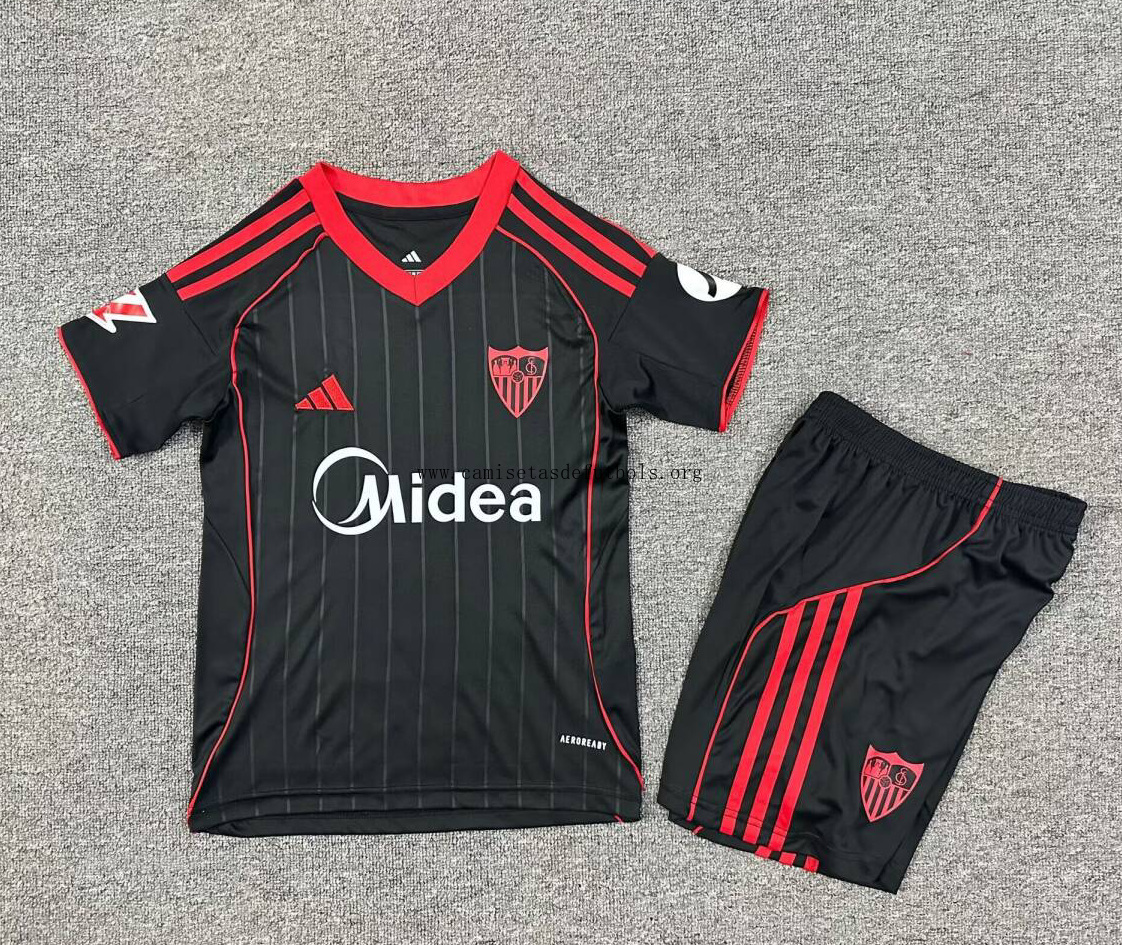 Camiseta Sevilla Fc Tercera Equipación 25/26 Niño Ofertón, corre a por él