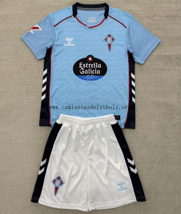 Camiseta Celta De Vigo 1ª Equipación 25/26 Niño ¡¡Menudo/a bicoca, pide ahora!