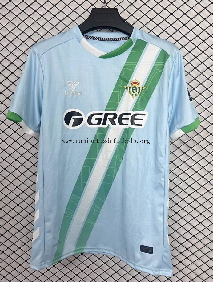 Camiseta Real Betis 2ª Equipación 25/26 Date prisa este gangaza bestia