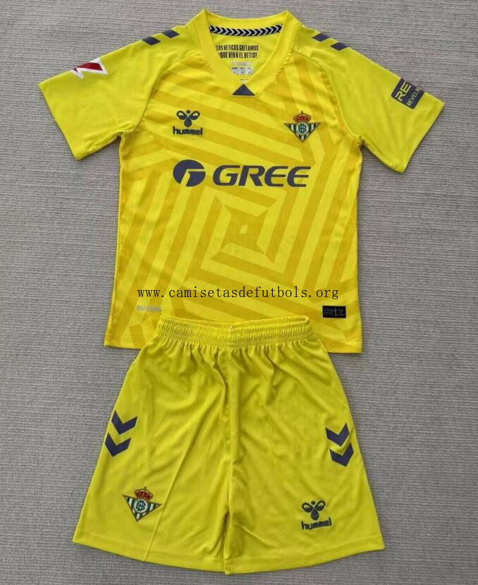 Camiseta Real Betis Portero 25/26 Amarillo Niño Benefíciate este saldazo ridículo