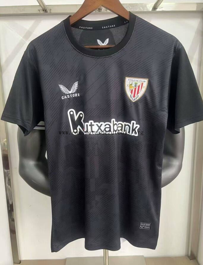 Camiseta Athletic Club Bilbao Negro 25/26 Oferta insuperable sin competencia