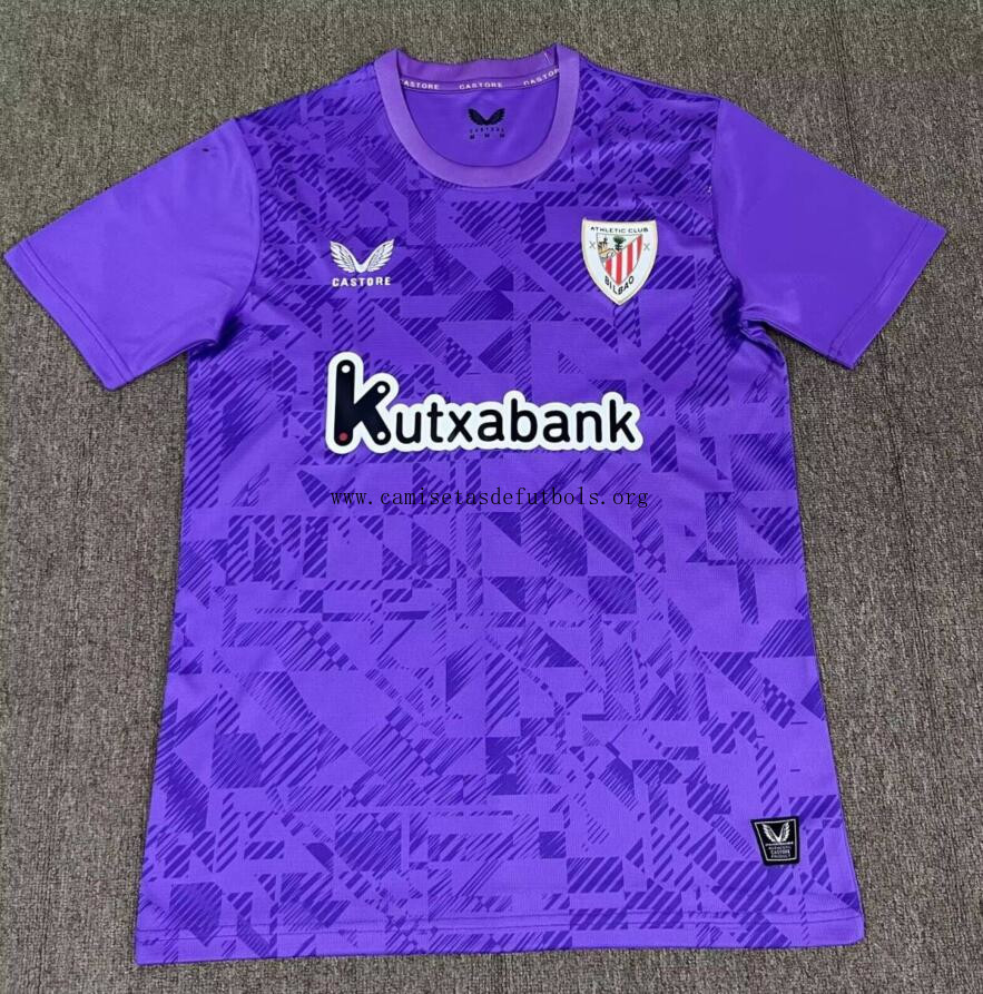 Camiseta Athletic Club Bilbao Púrpura Portero 25/26 Gasta menos este preciaso transparente