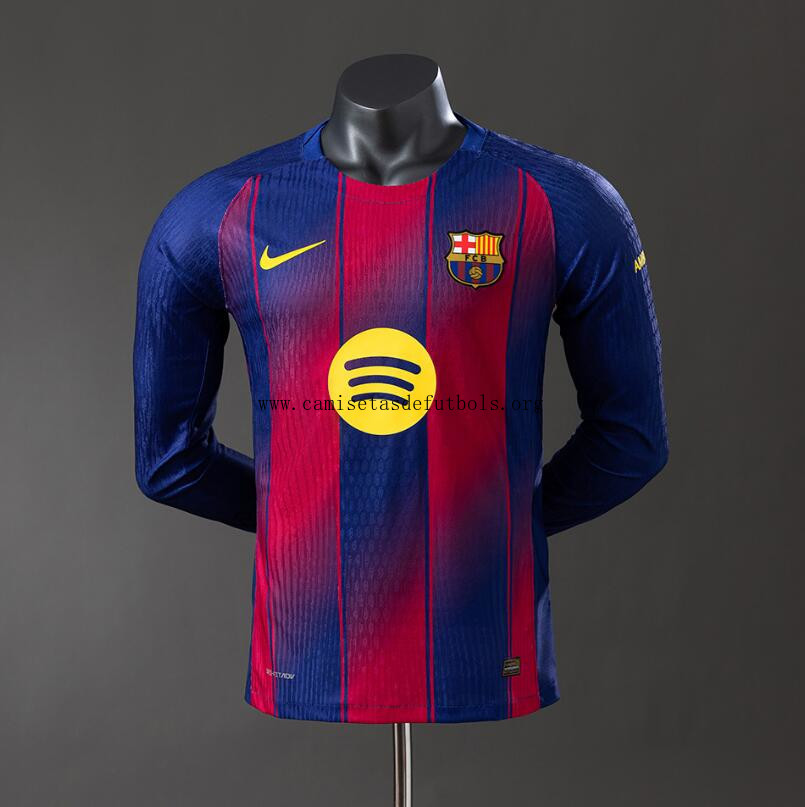Camiseta Barcelona Primera Equipación 25/26 ML Authentic Chollazo sensacional calidad asegurada