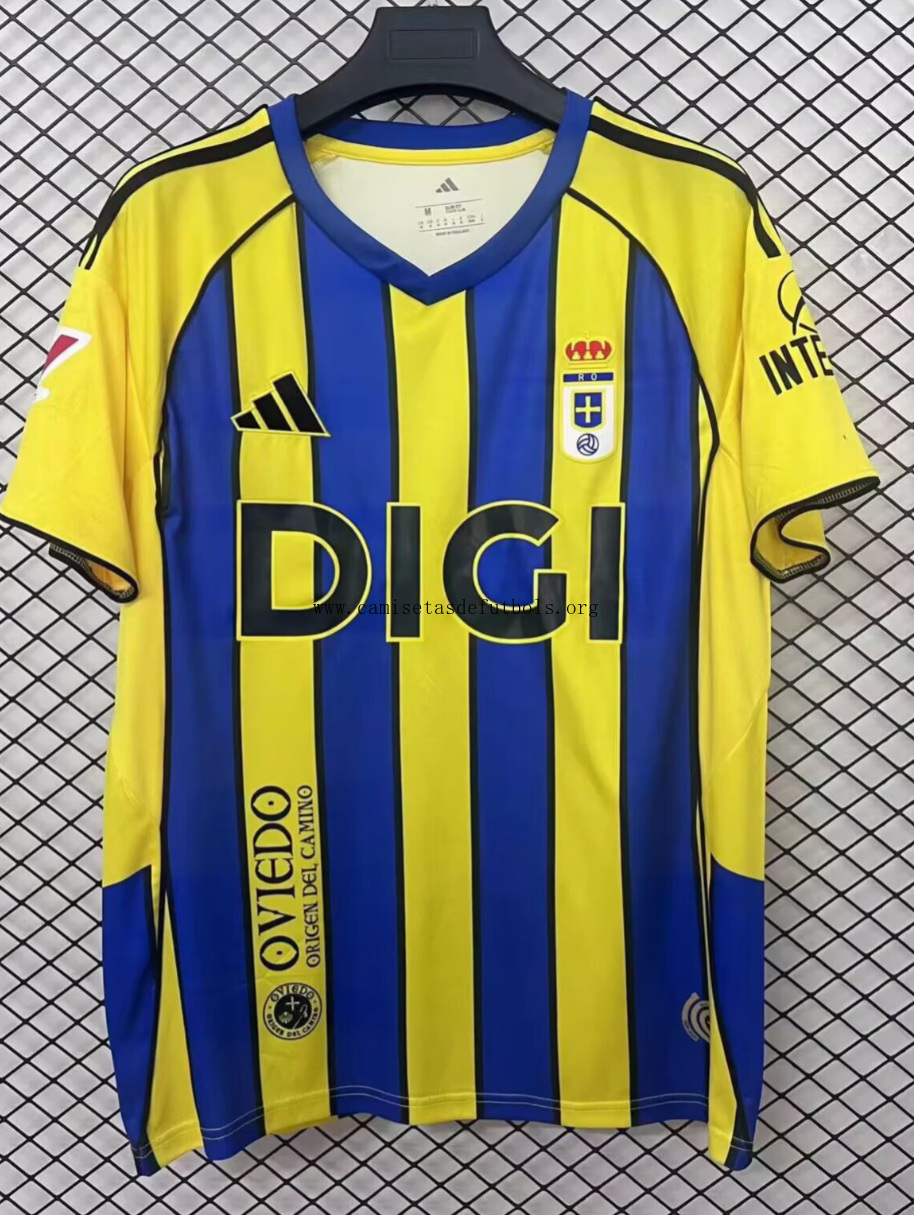 Camiseta Real Oviedo 2ª Equipación 25/26 Rebajado chollo, reserva de fábrica