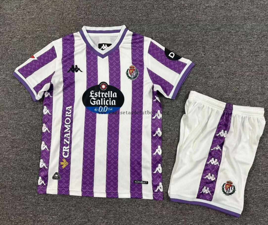Camiseta Fc Valladolid 1ª Equipación 25/26 Niño Preciaco, corre a por él