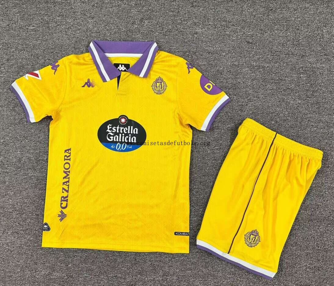 Camiseta Fc Valladolid 3ª Equipación 25/26 Niño Extraordinario preciaco, aprovéchala ya hasta fin de existencias