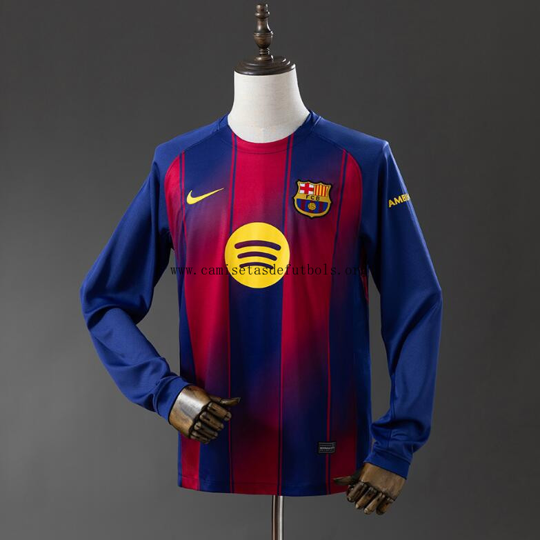 Camiseta Barcelona Primera Equipación 25/26 ML ¡¡Cómo ahorro, reserva!