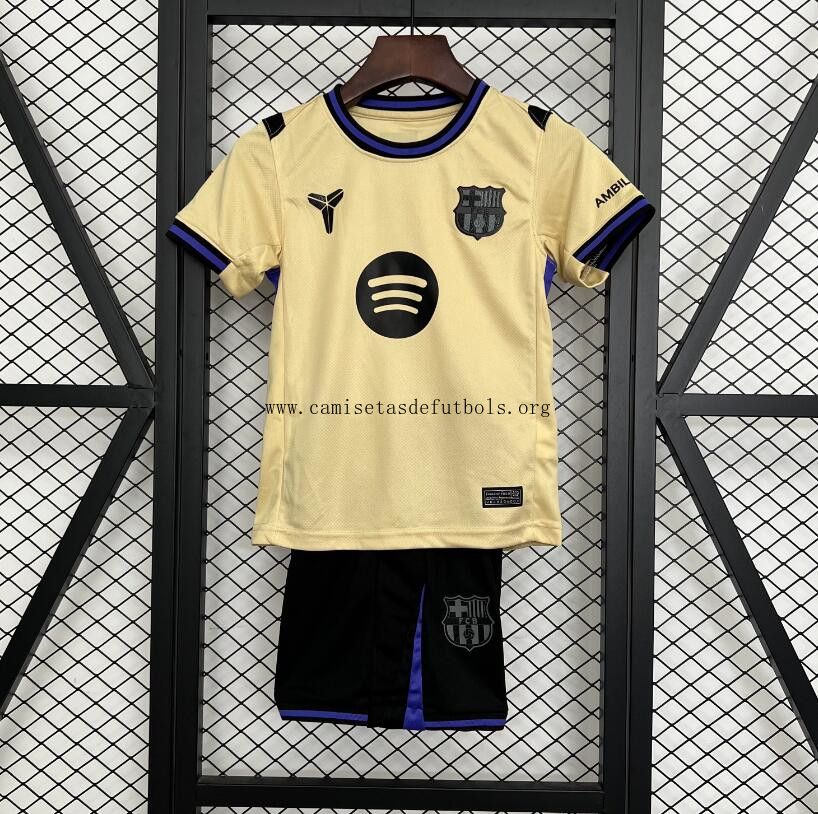 Camiseta Barcelona 2ª Equipación 25/26 Niño ¡¡Vaya demencial ganga como nunca!