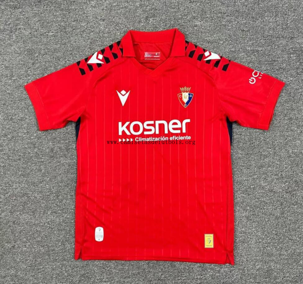 Camiseta Club Atletico Osasuna 1ª Equipación 25/26 Rebaja maravilloso en todo el mercado