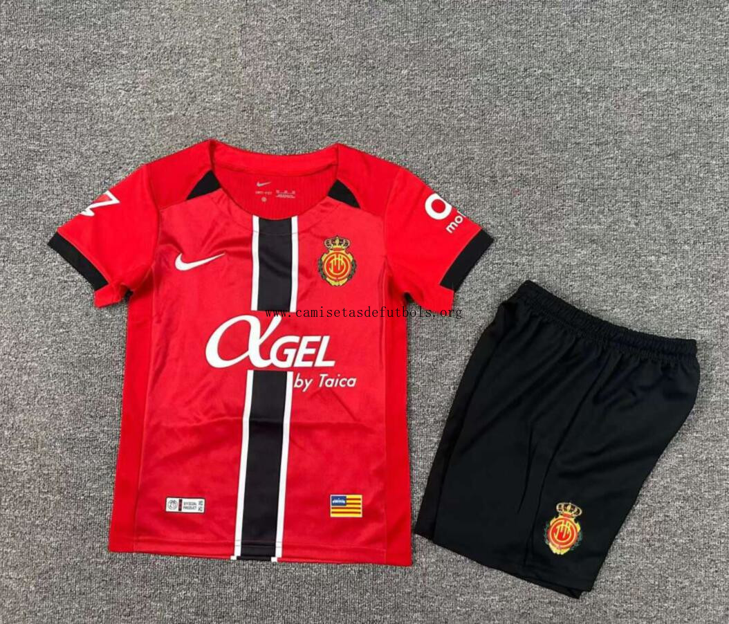 Camiseta Rcd Mallorca 1ª Equipación 25/26 Niño Saldo económico hasta fin de existencias