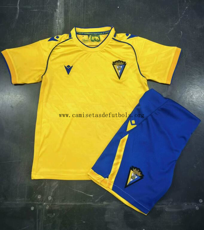 Camiseta Cadiz CF 1ª Equipación 25/26 Niño ¡¡Qué ganga, corre a por él!