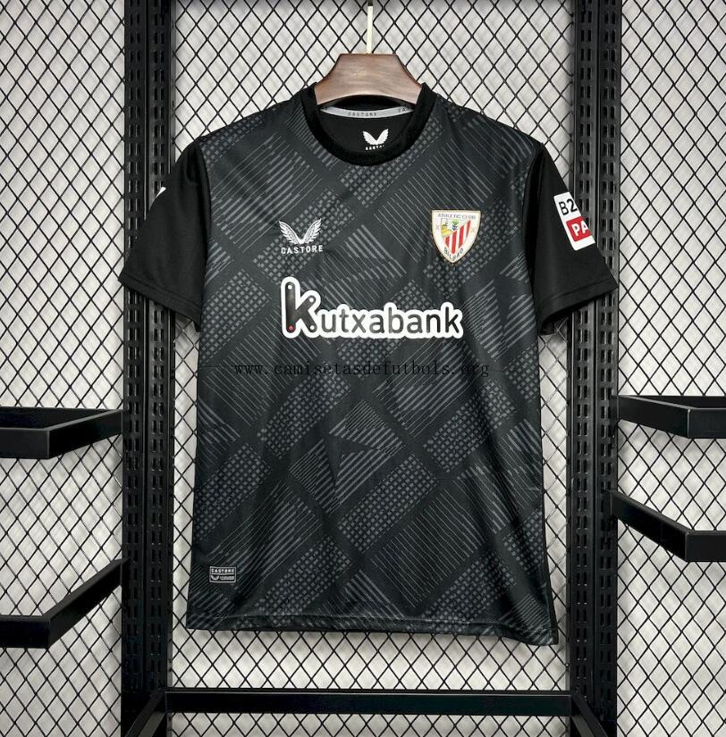 Camiseta Athletic Club Bilbao Portero Negro 24/25 ¡¡Vaya soberbio saldazo de la temporada!