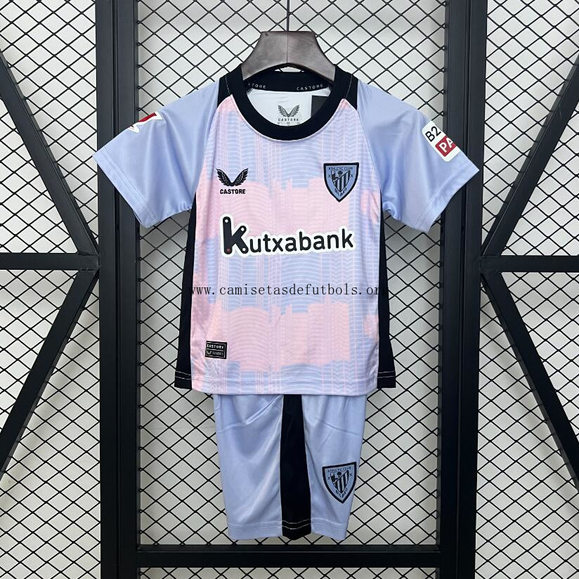 Camiseta Athletic Club Bilbao 3ª Equipación 24/25 Niño Activa este preciaso brutal