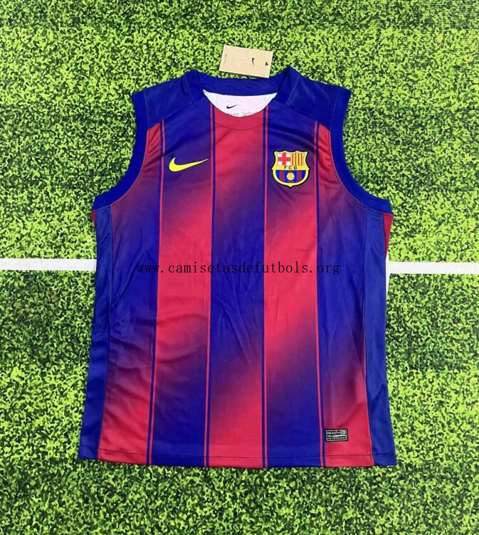 Camiseta Sin Mangas Barcelona 25/26 Saldazo excelente de outlet