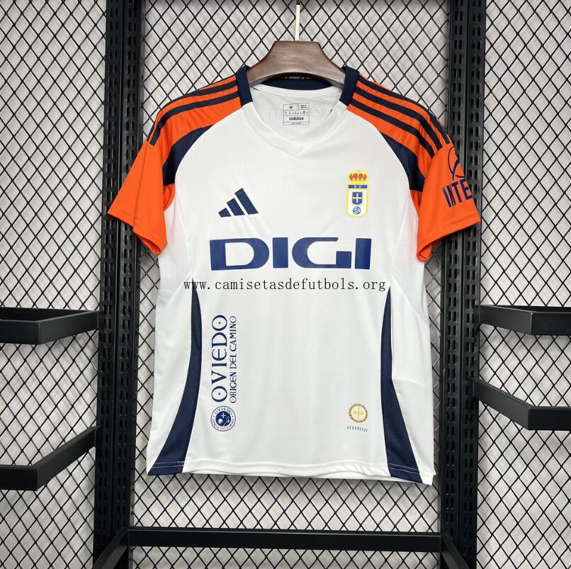Camiseta Real Oviedo Segunda Equipación 24/25 ¡¡Qué chollazo, corre a por él!